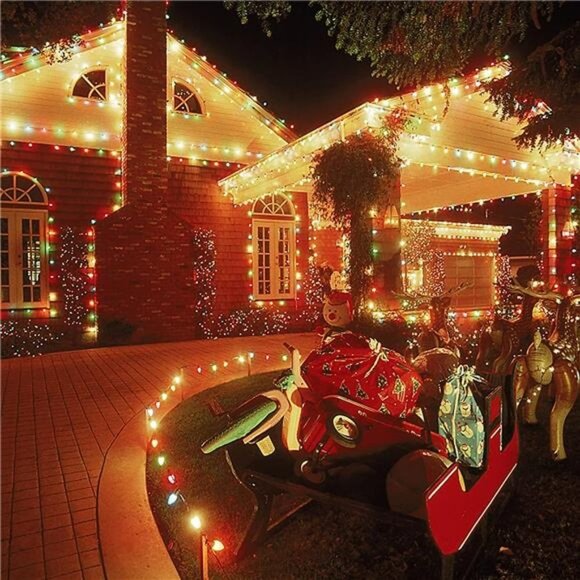 200pcs Holiday Light Clips Christmas Light Hooks, Gutters & Shingle Hooks - Picture 7 of 7